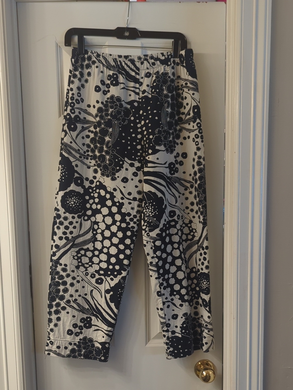 bryn walker Print Pants, Slight Barrel Leg